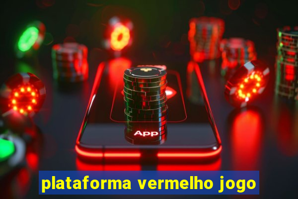 plataforma vermelho jogo